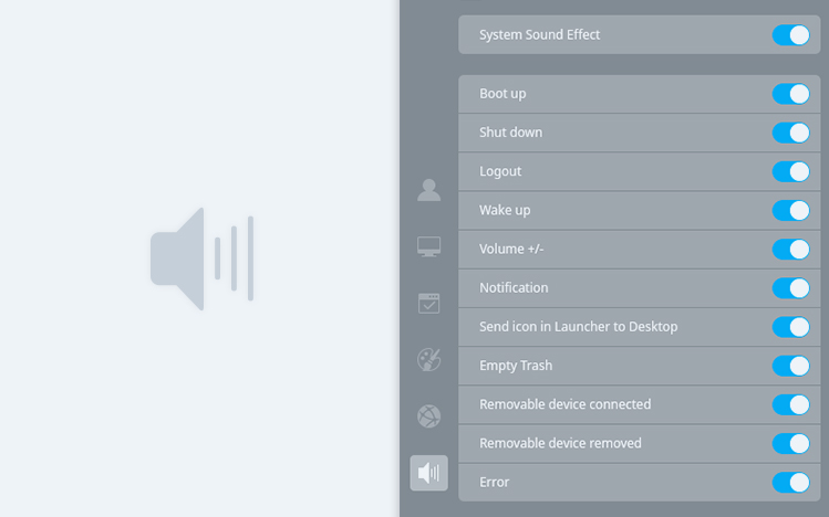 deepin sound effects