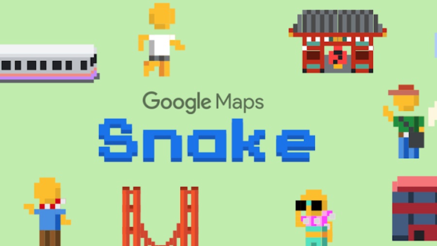 Play Snake Game by Google - elgooG