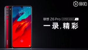 lenovo z6 pro teaser