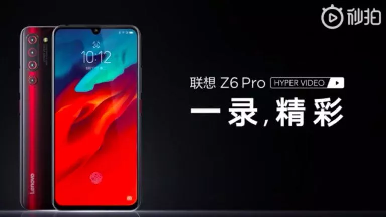 Lenovo Z6 Pro’s New Leaked Video Tips At Notch And Four Rear Cameras