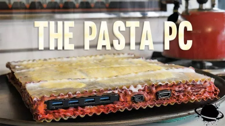 YouTuber’s Wife Jokes About Pasta PC — He Actually Makes One