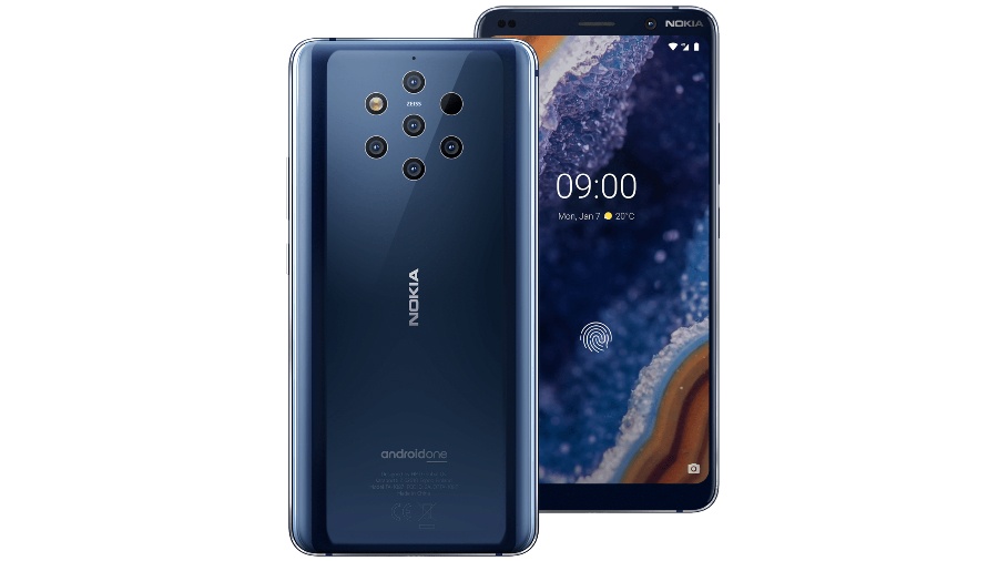 nokia 9 pureview smartphone