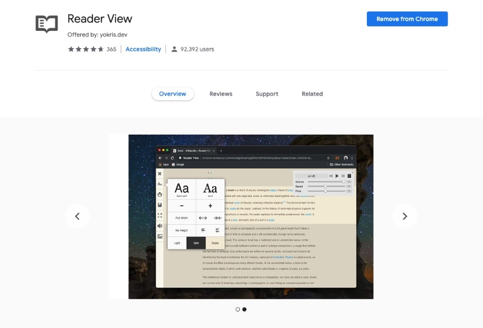 best dark reader extension for chrome