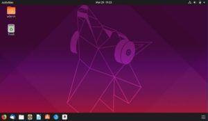 standard desktop ubuntu 19.04