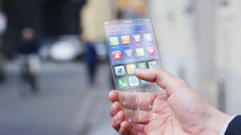 transparent phone