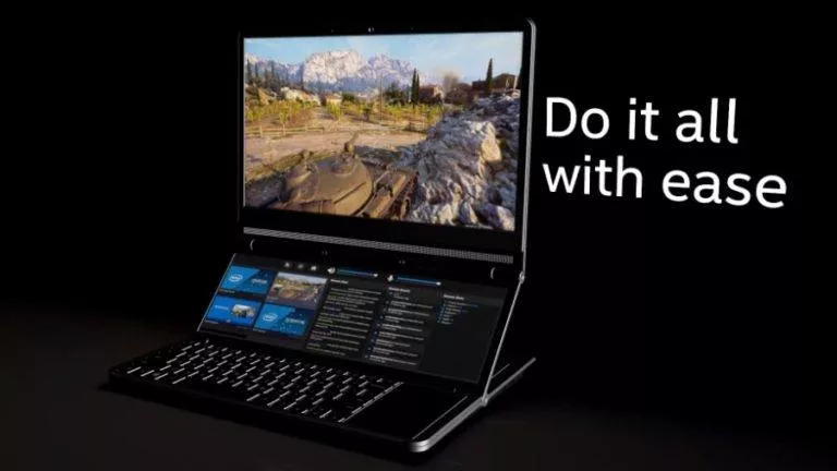 Intel’s Weird Gaming Laptop “Honeycomb Glacier” Actually Makes Sense
