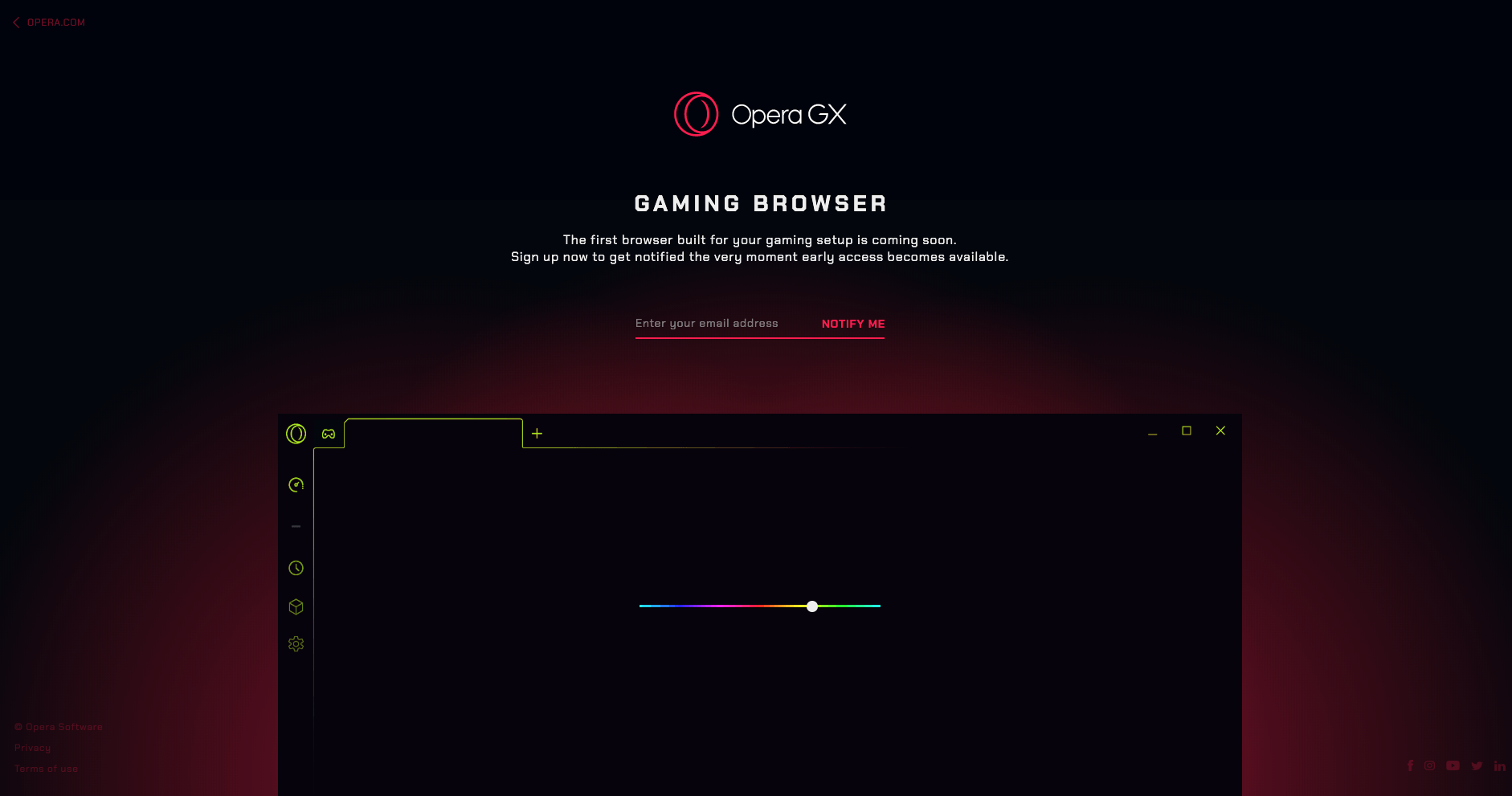 Opera opens early access to the world's first gaming browser, Opera GX -  Opera Newsroom