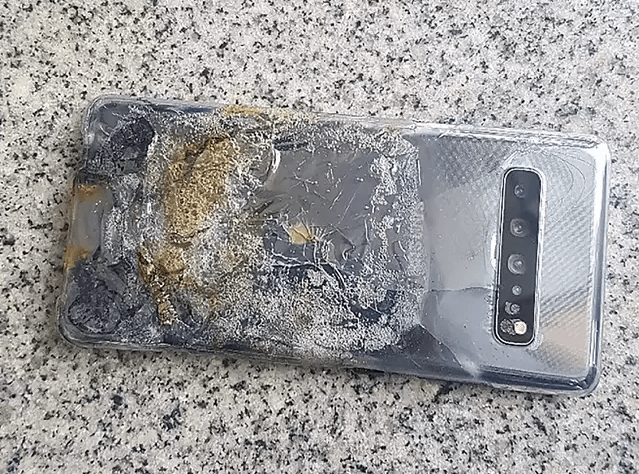 exploded Galaxy S10 5G 