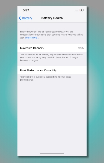 iPhone Features Not On Android 3 Battery Health