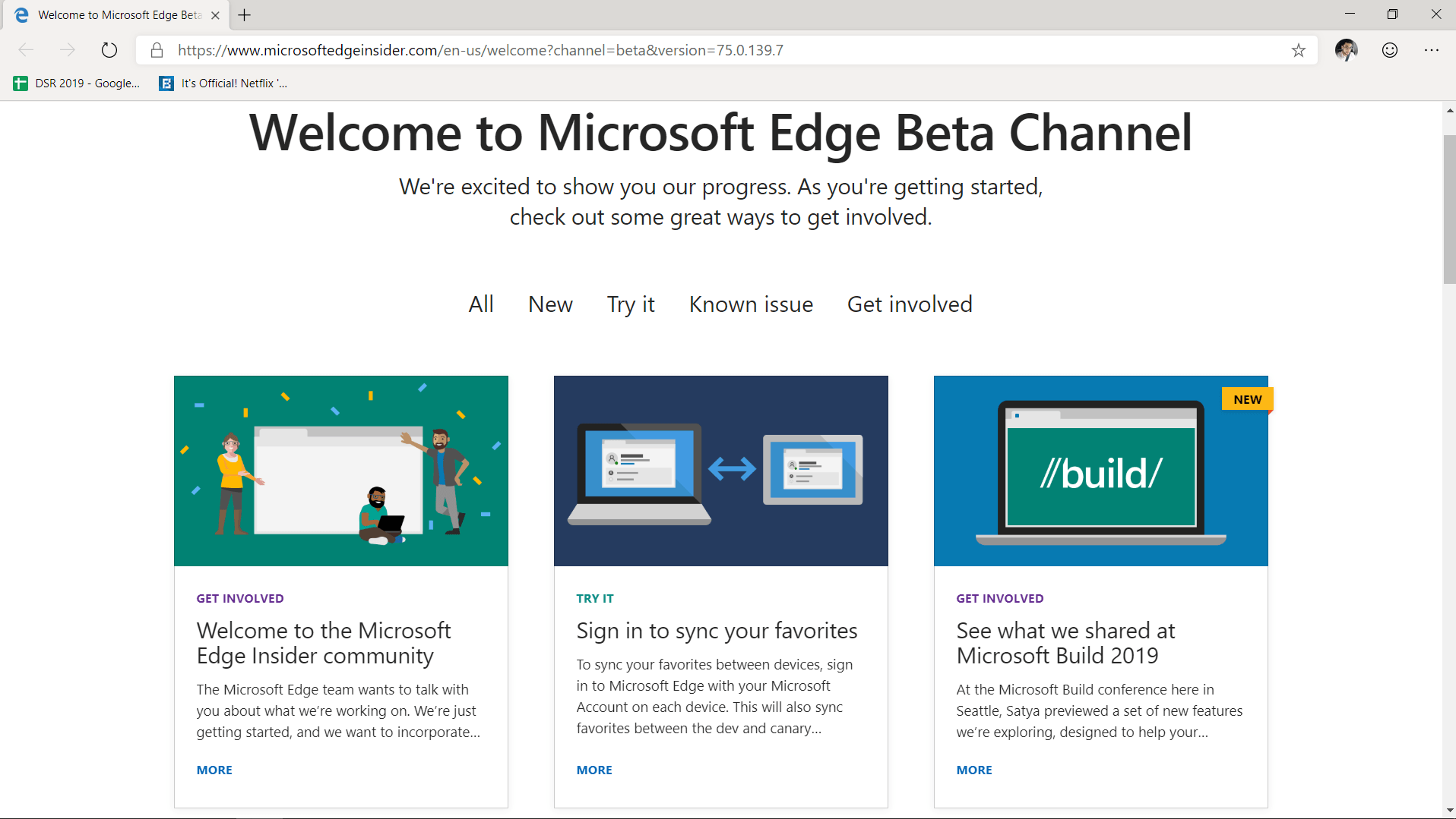 ms edge beta