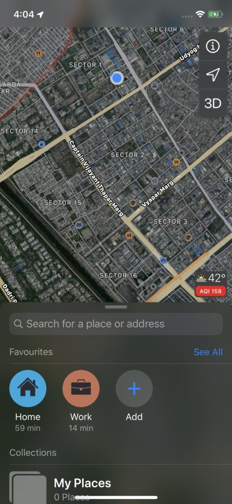 Apple Maps ios 13