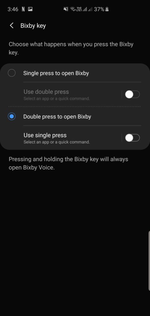 Disable Bixby