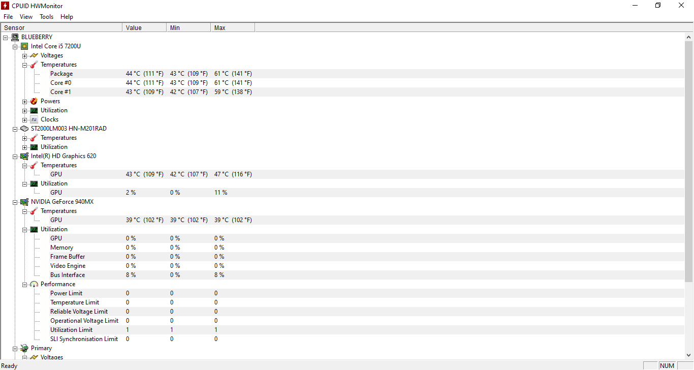 How to check CPU temp 3 HWMonitor
