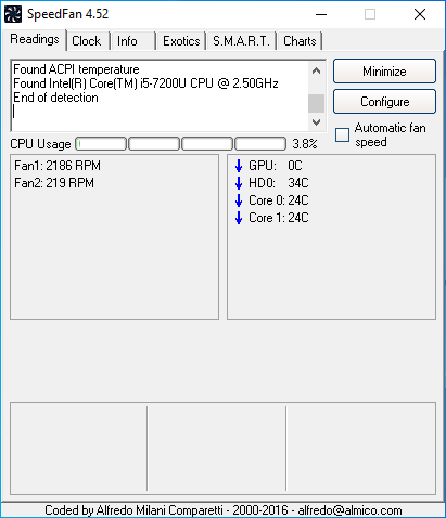 How to check CPU temp 5 SpeedFan