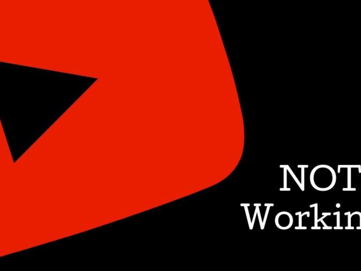 Youtube not working. Not youtube. Youtube non