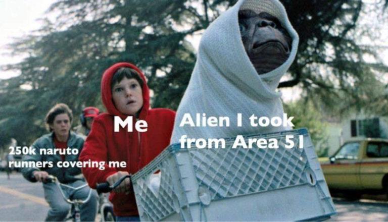 Best Memes On “Area 51” As 625K+ People Sign Up To ‘See Them Aliens’