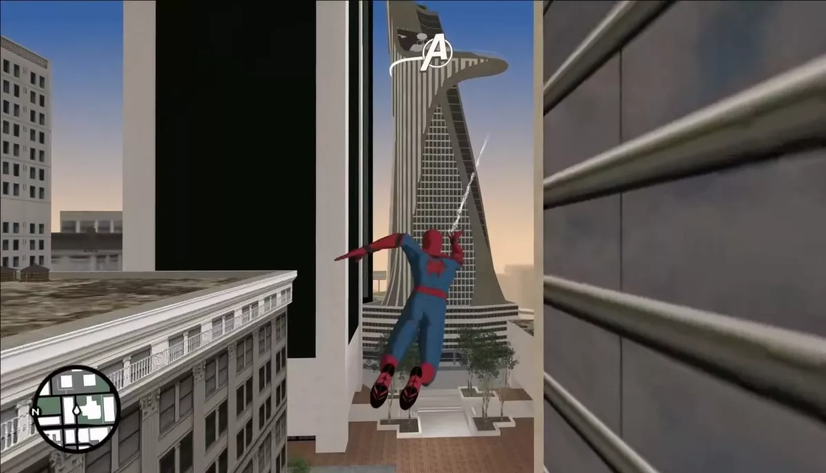 GTA San Andreas Featuring PS4's Spiderman Mod In Making
