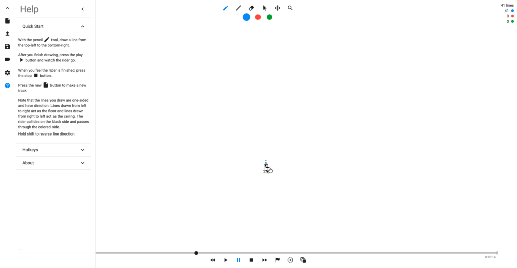 Linerider browser game