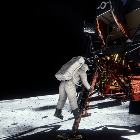 NVidia recreate NASA Moon landing photo