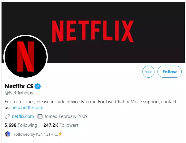 Netflix Is Not Working 2 Netflix CS Twitter Handle