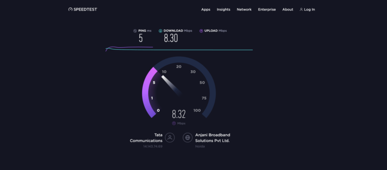internet spectrum speed test