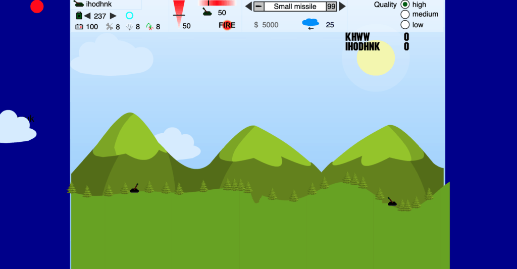 play pocket tanks free