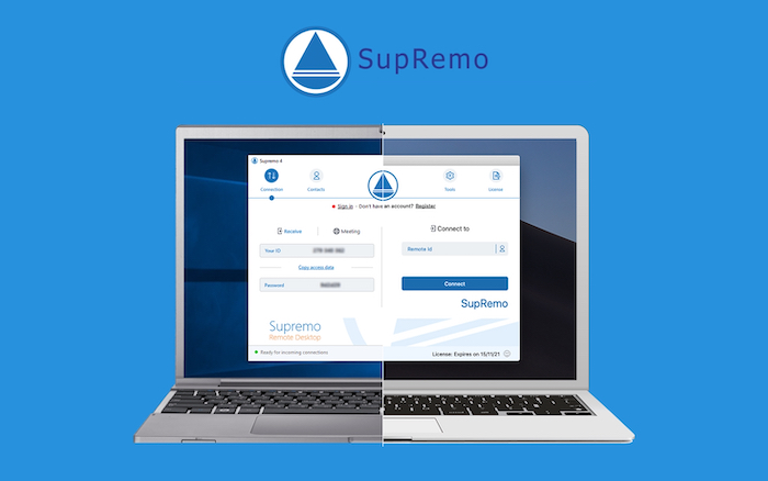 supremo remote desktop assistant