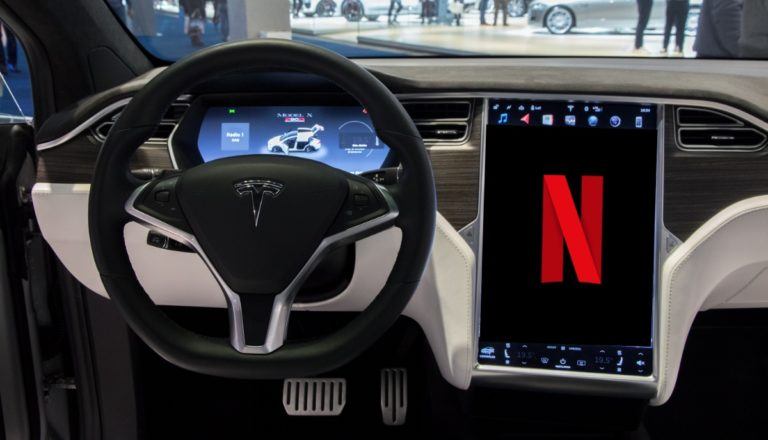 Tesla Netflix Streaming
