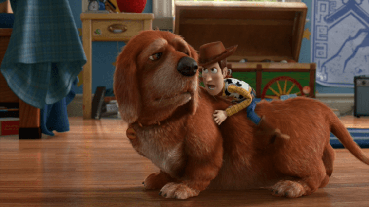 Buster in Toy Story