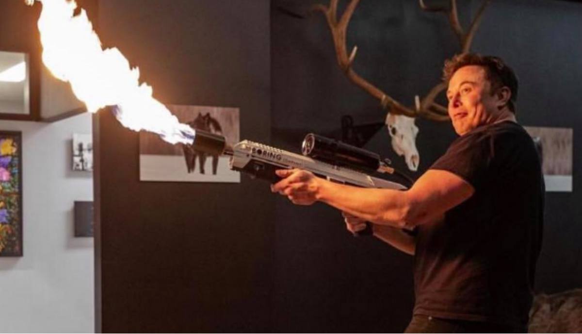 Elon Musk Stole The Flamethrower Idea, Claims Pablo Escobar's Brother