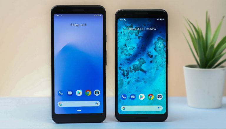 pixel 3 and 3a smartphones
