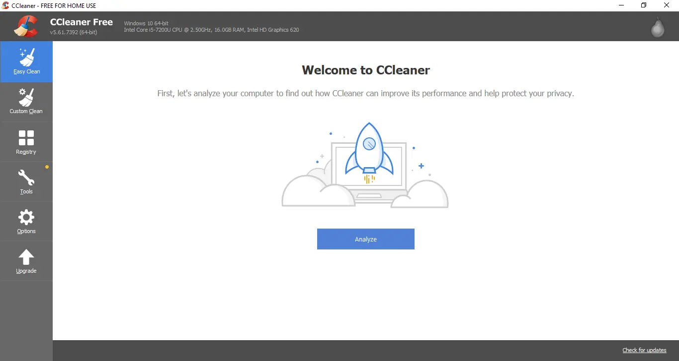 free pc cleaner for windows 7