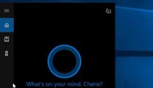 Cortana audio