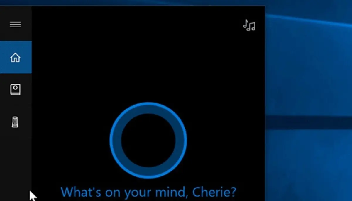Cortana audio