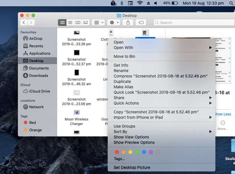 File compression in Mac