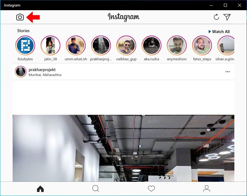 How to post from Instagram on PC