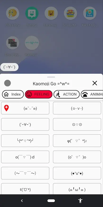 Kaomoji app: best emoji app