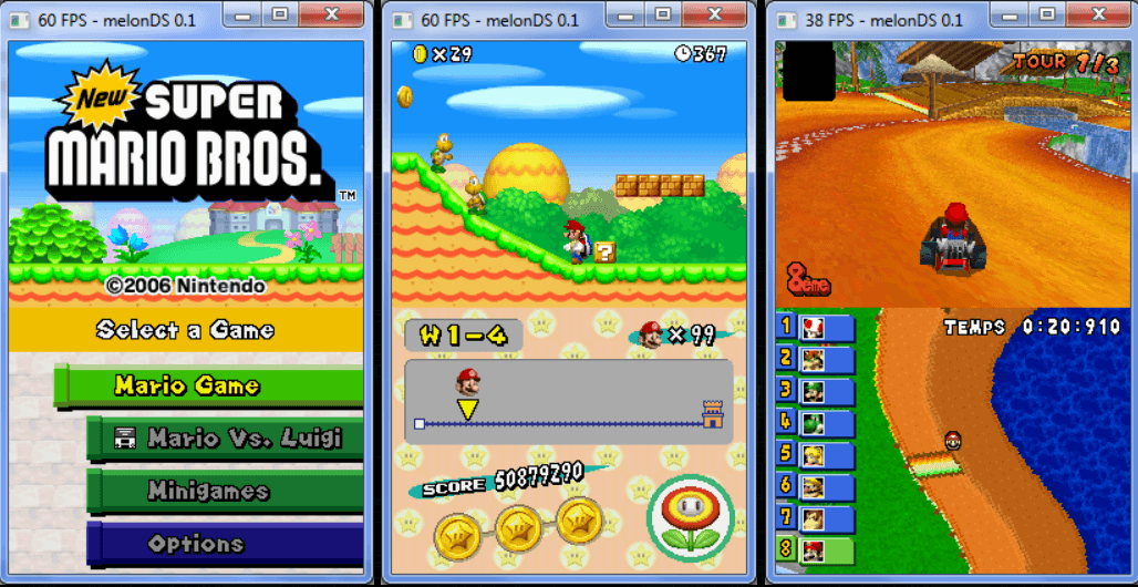 new super mario bros ds emulator online