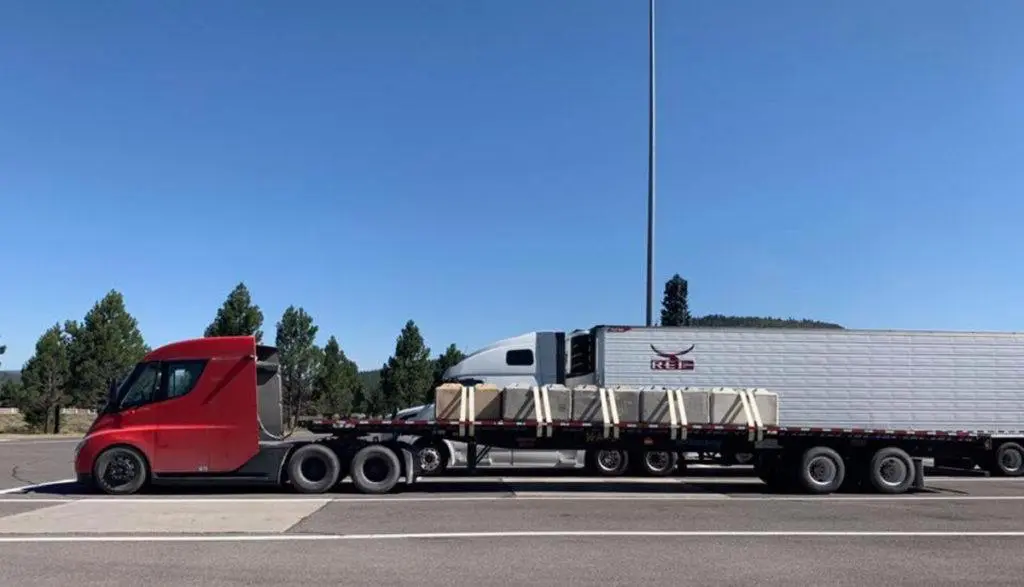 Tesla Semi Truck Range