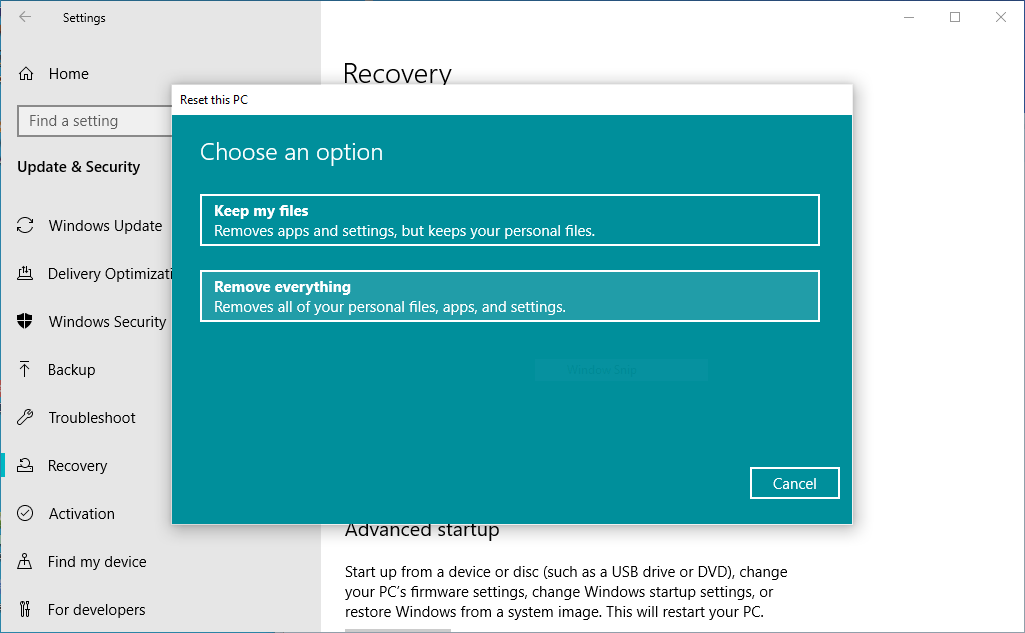 using eraser to wipe hard drive