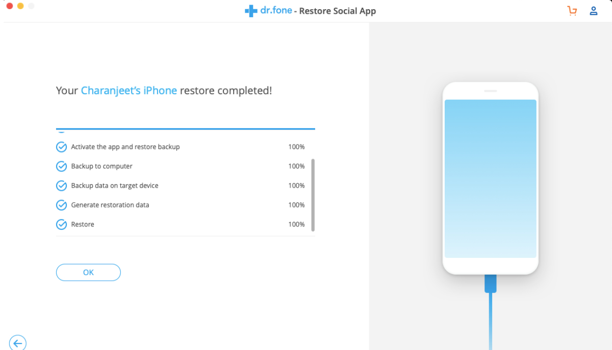 ifonecare for whatsapp transfer