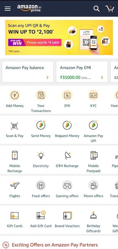 Amazon Pay: best money transfer apps