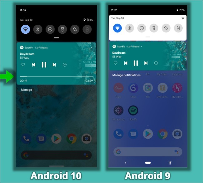 android 10 vs 11