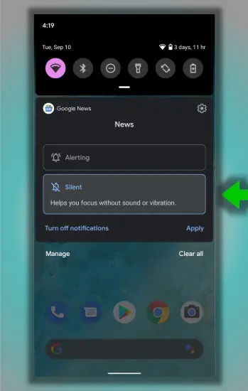 Android 10 Hidden Features 5 Silent Notifications