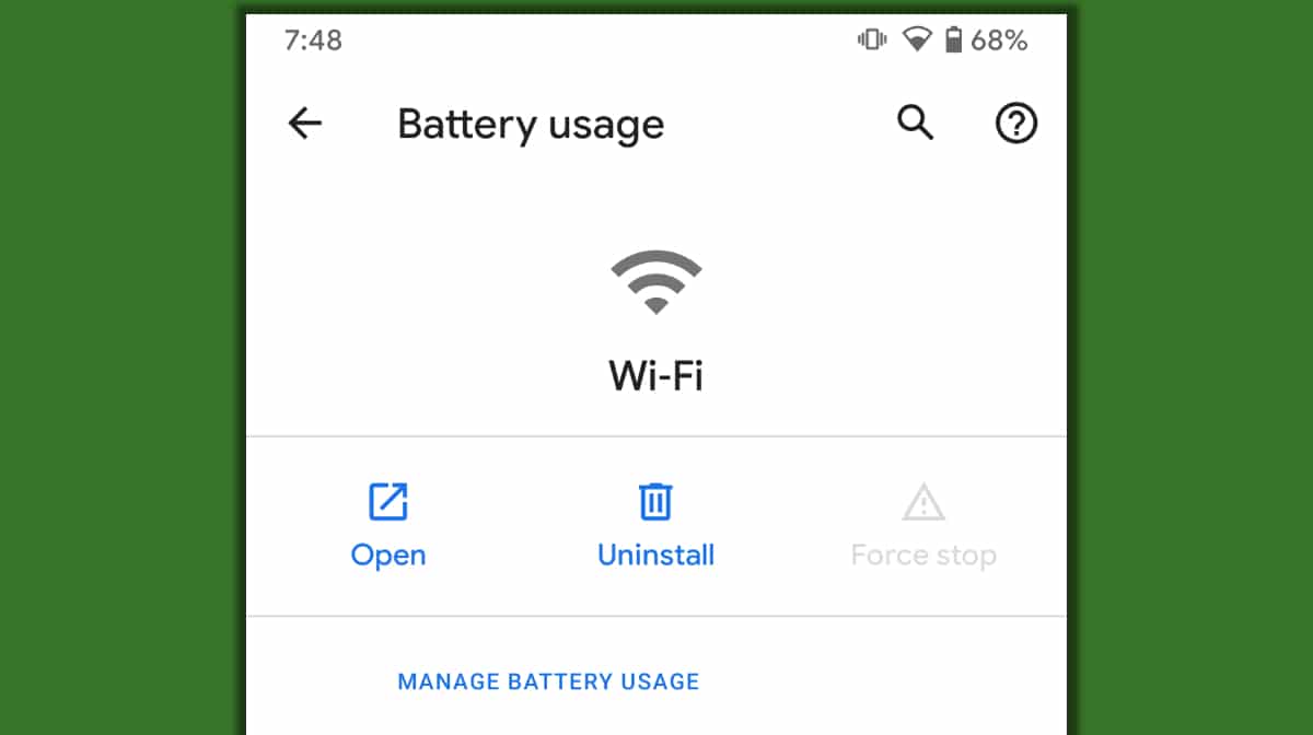 Android 10 Uninstall WiFi Bug