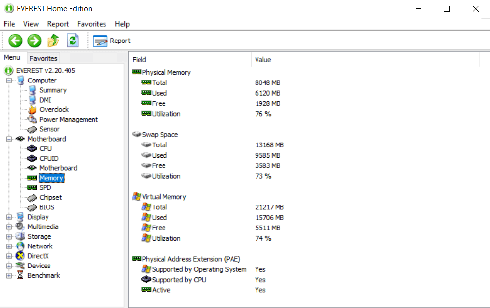 Computer Specs Test