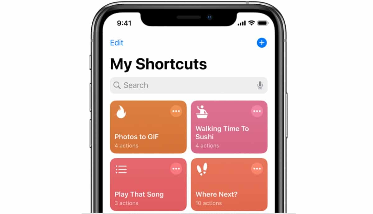 apple shortcuts app