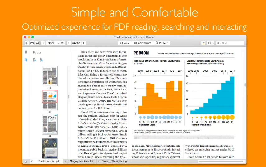 Foxit free PDF reader for Mac