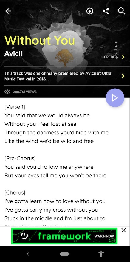 Genius 1: song lyrics finder