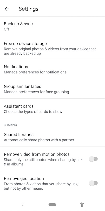 Google One (Google Photos Access)